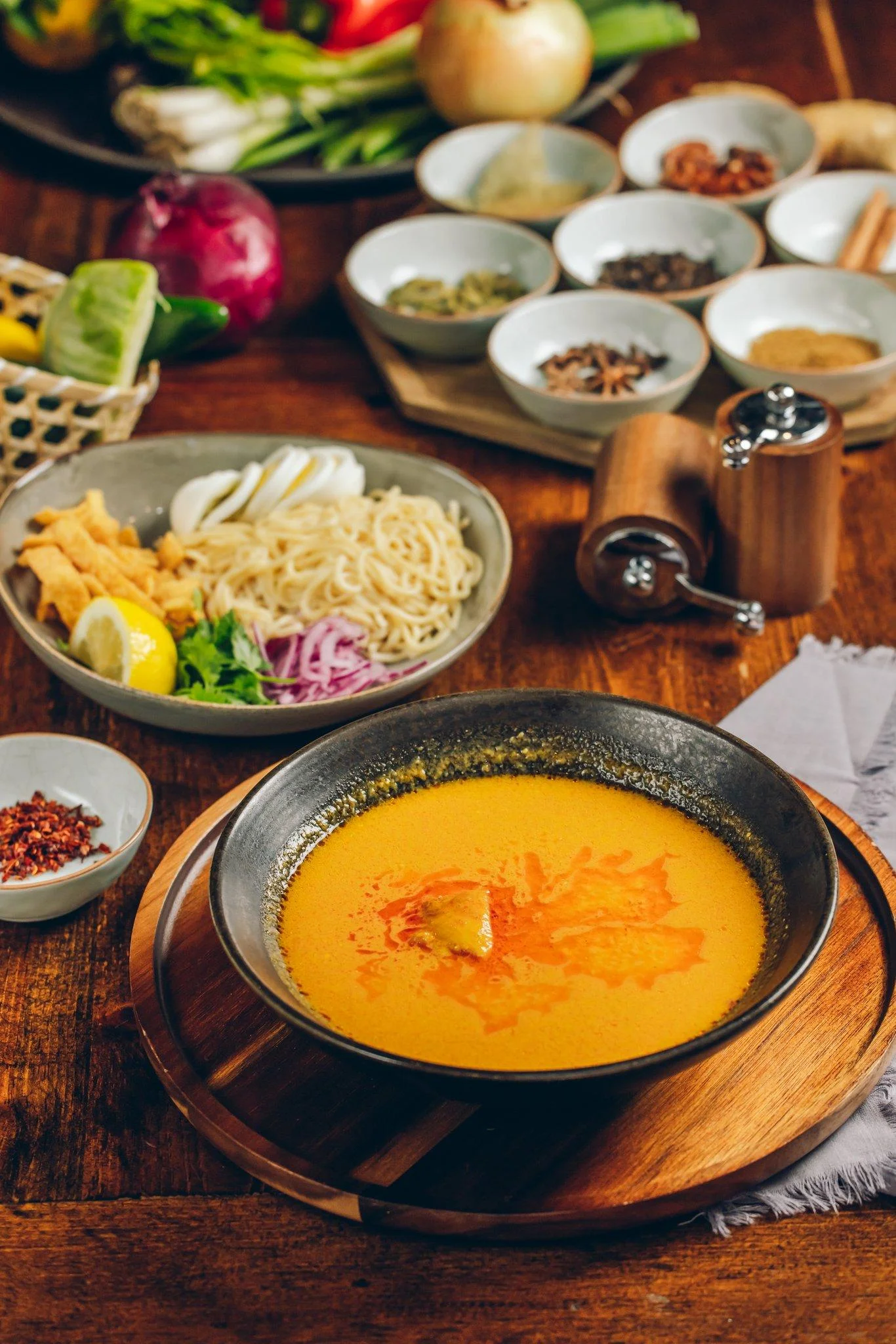 Coconut Noodles Soup