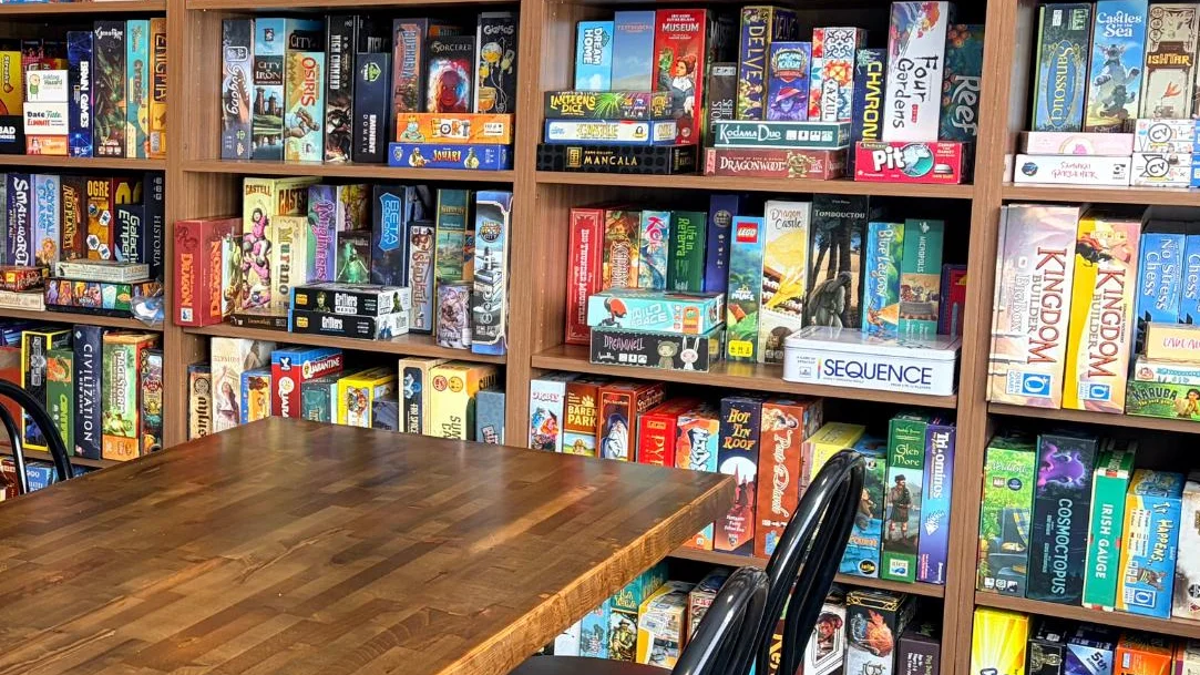 Kobold Kitchen's board game library