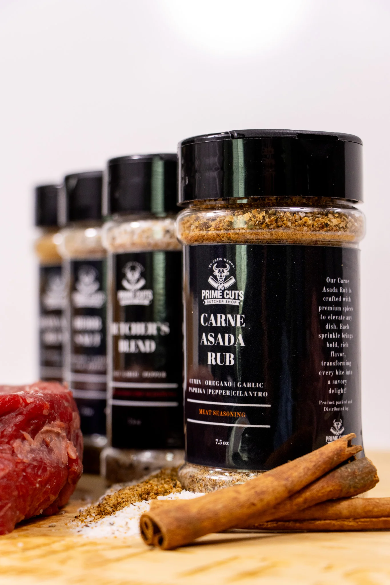 Carne asada rub seasoning for grilling