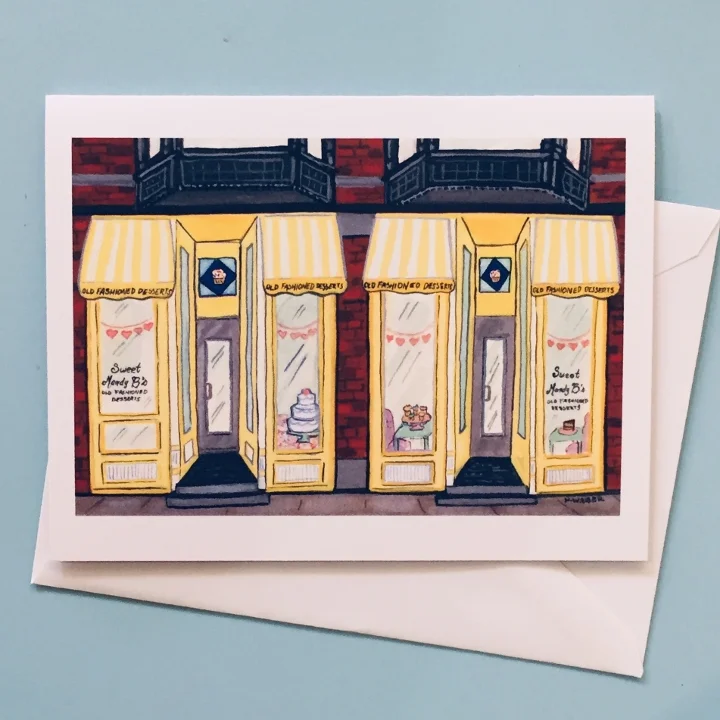 Classic Sweet Mandy B's Storefront Card