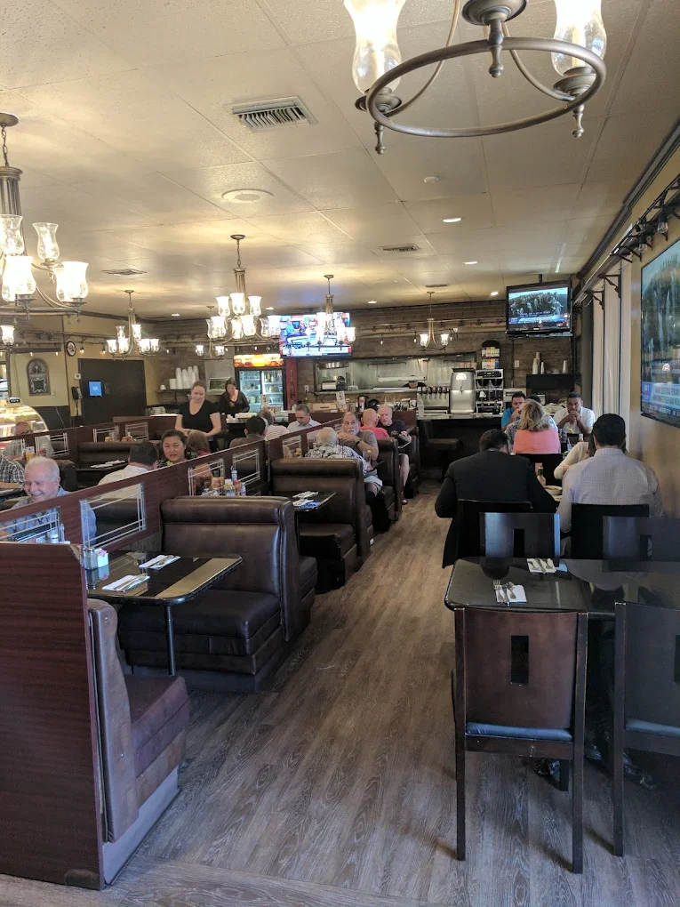 Dining space half capacity