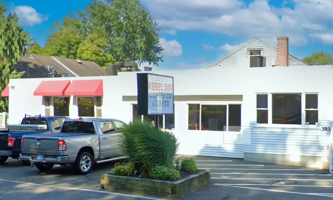 Route 10, Plainville Fall Spice Glazed Old Fashion Donut