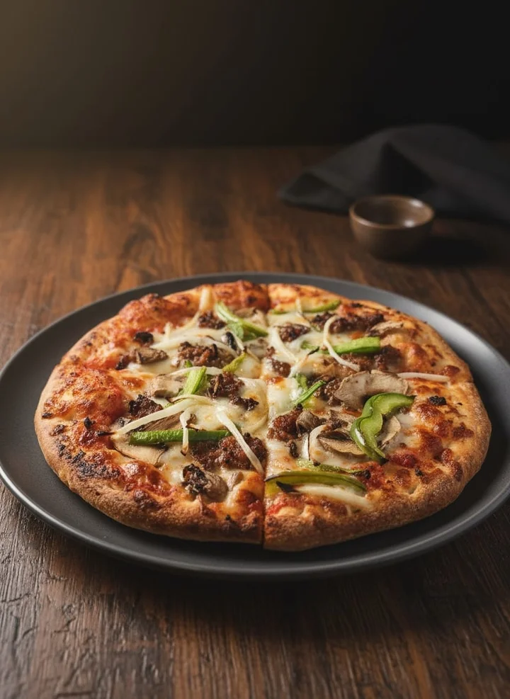 Philly Cheese Steak Pizza