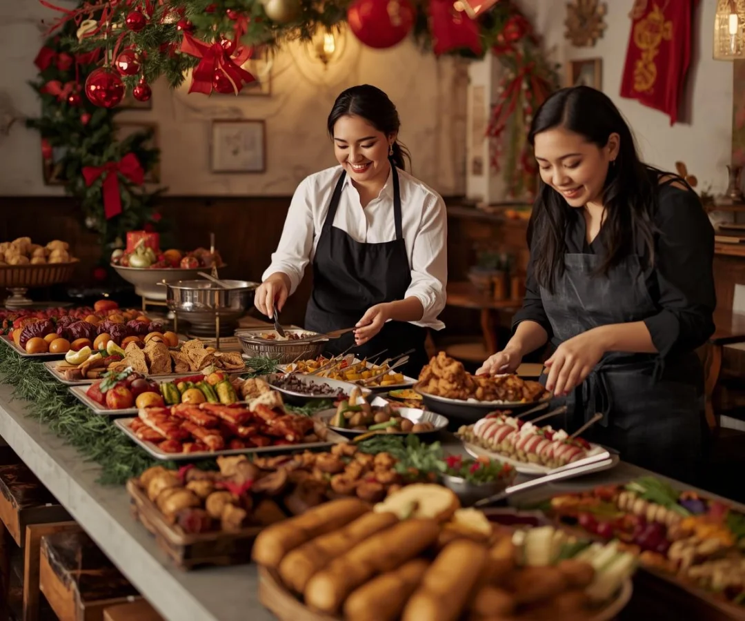 A restaurant chef preparing a dish