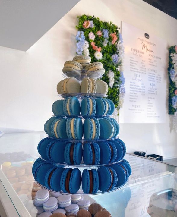 Mon Macaron 111 Seaboard Ave, Ste 118 - Sage Ombre Macaron Tower Mon Macaron 111 Seaboard Ave, Ste 118 - Sage Ombre Macaron Tower