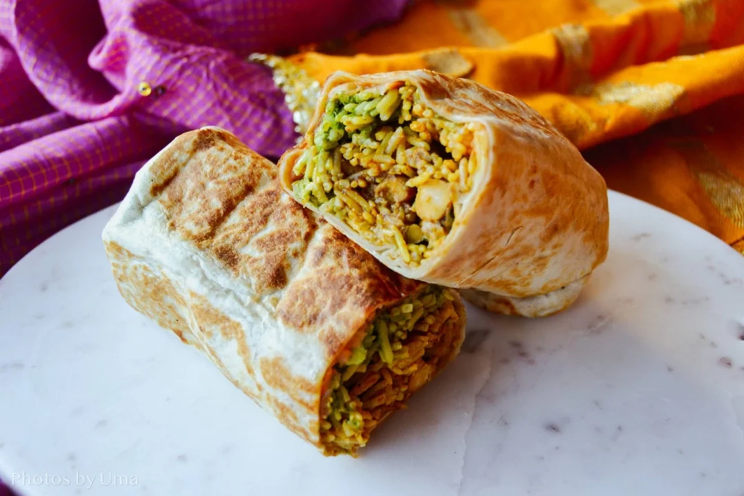 Pav Bhaji Burrito