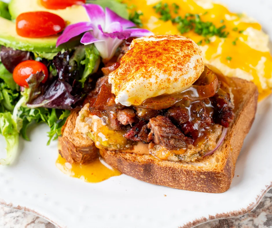 BBQ Brisket Benedict