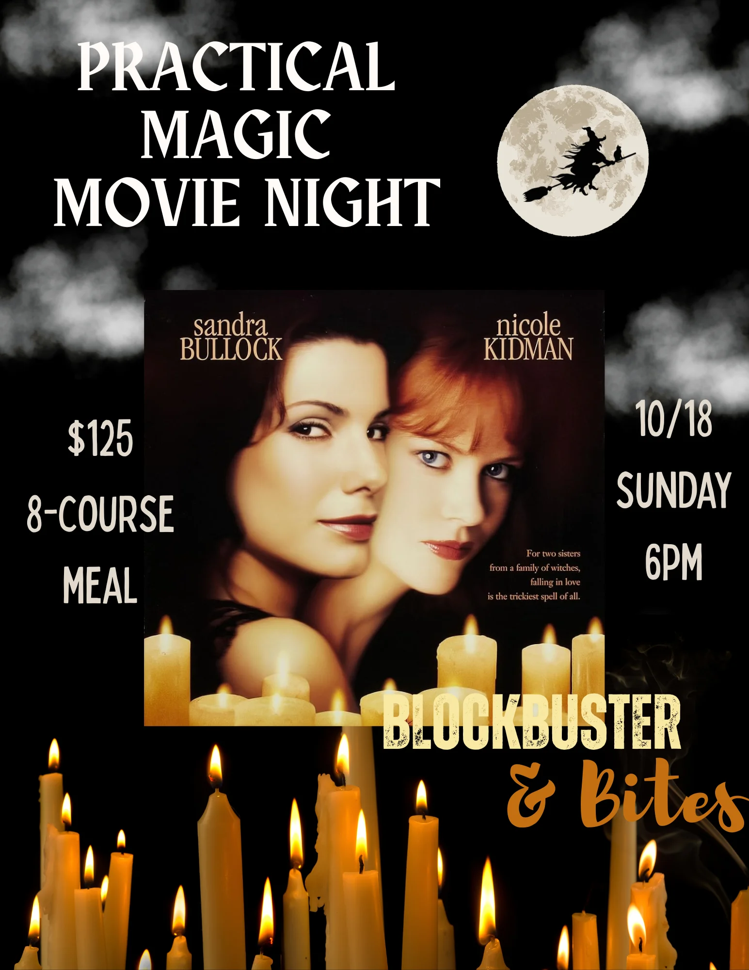 Practical Magic Movie and DInner