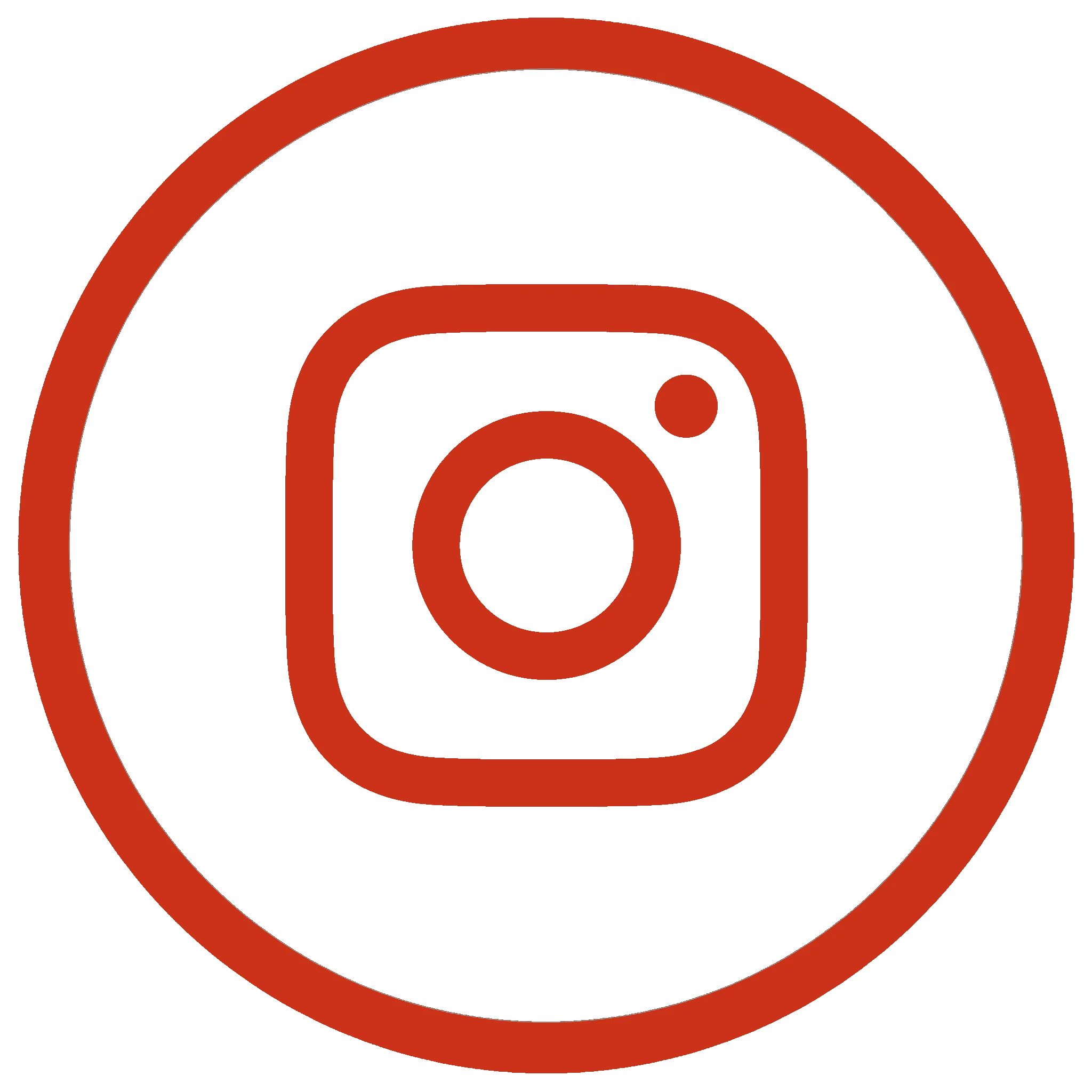 Instagram logo on a white background