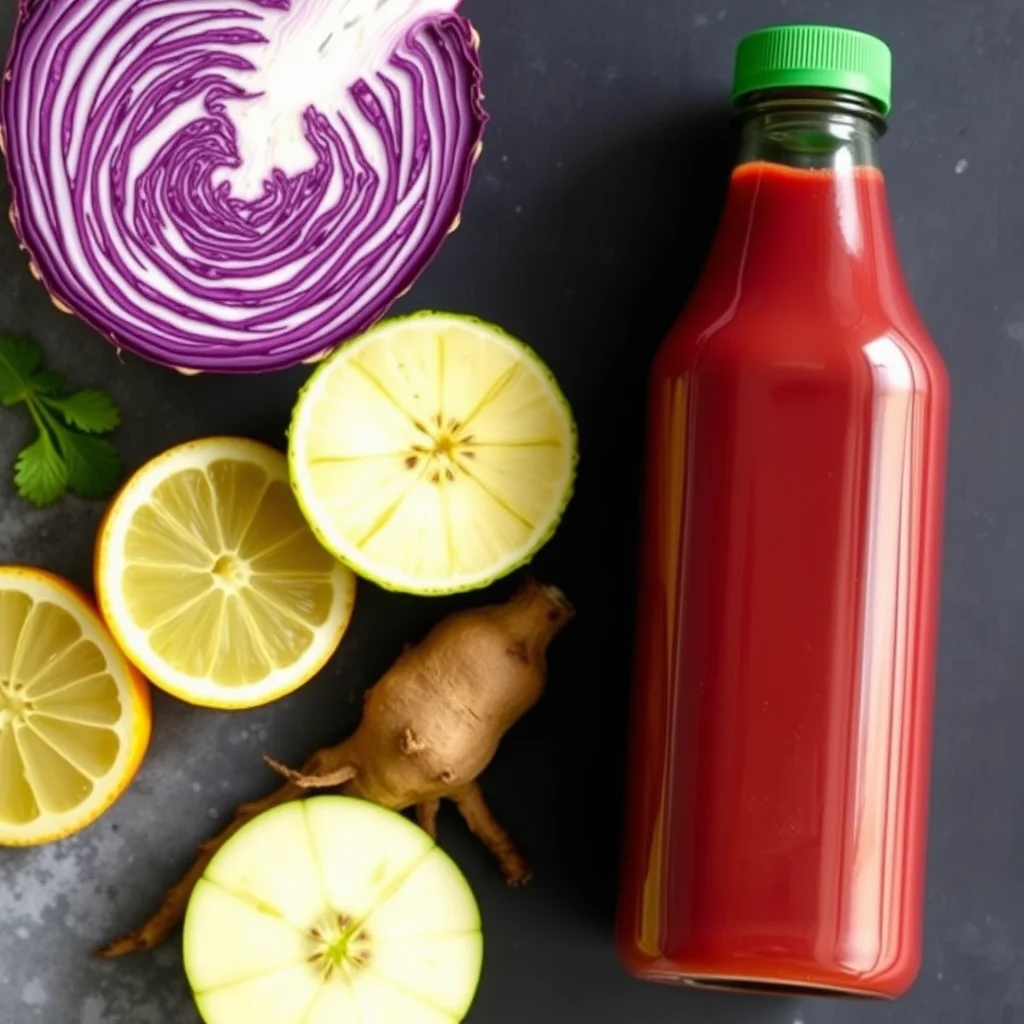 Fresh ingredients for a vibrant juice cleanse
