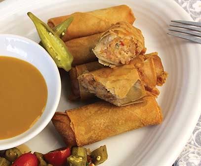 Redneck Rolls# at Page’s Okra Grill