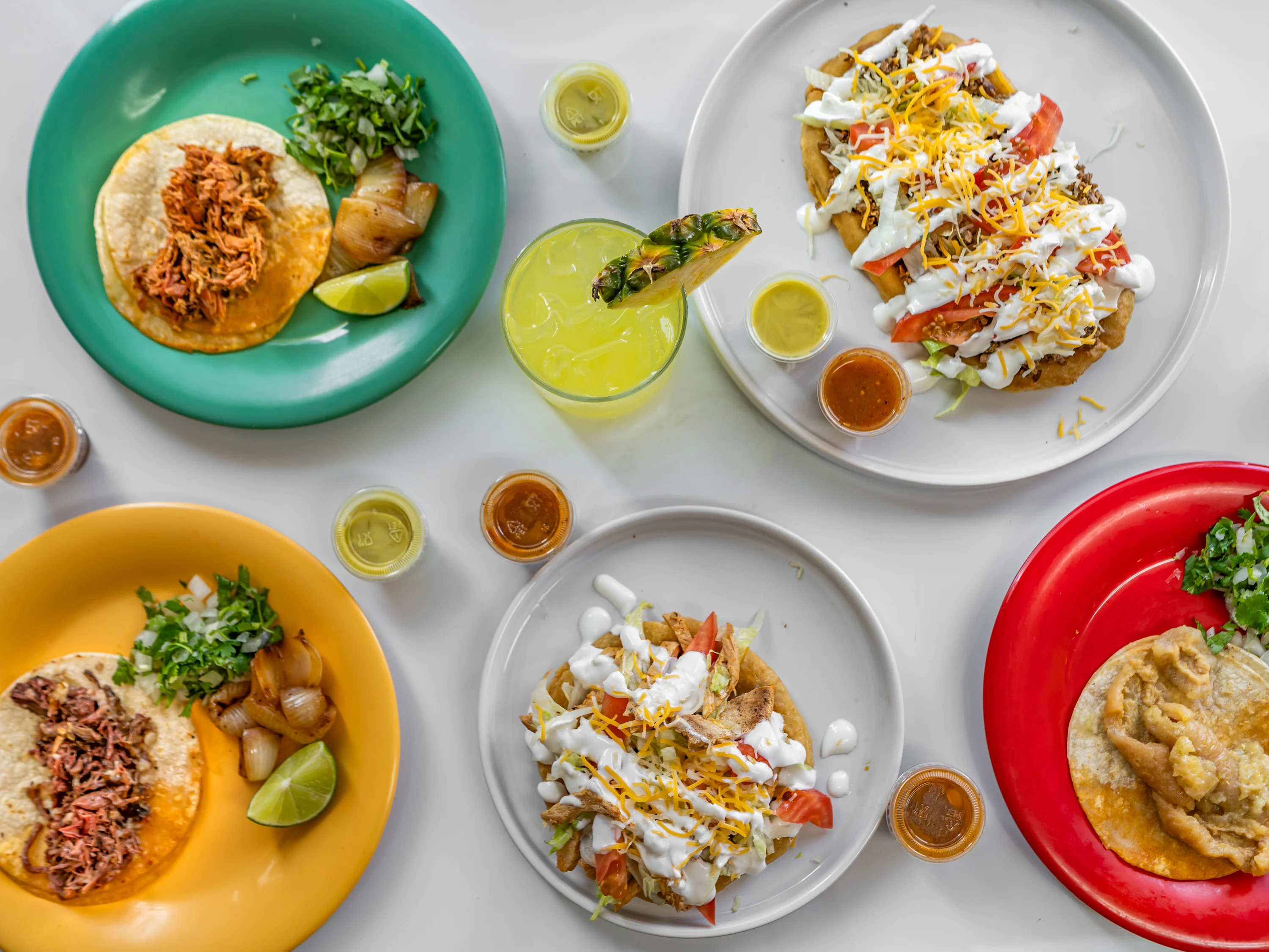 tripa taco, barbacoa taco, chicharron taco, trompo taco, hurache, sope, dallas