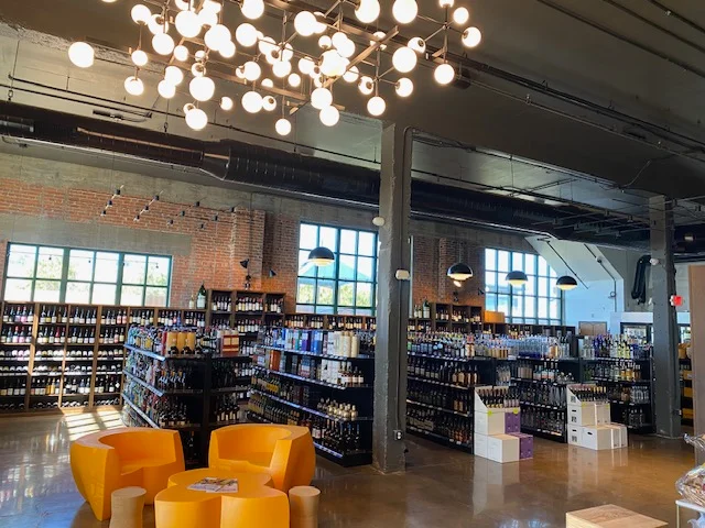 Curated wine selection