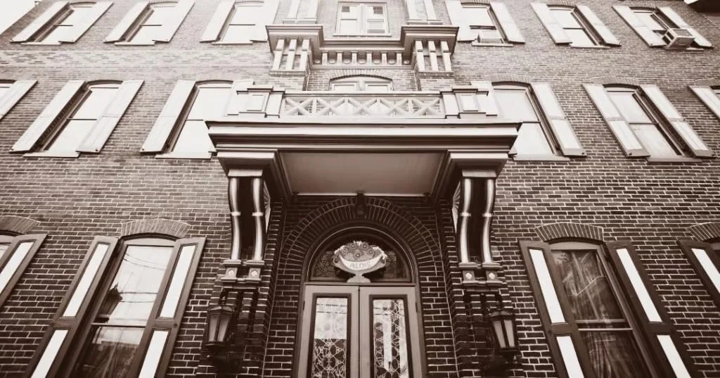 outside of building