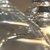 Hanging wine glasses in a modern restaurant bar