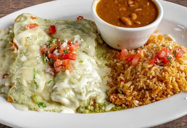 La Viva's Famous Chicken Enchiladas
