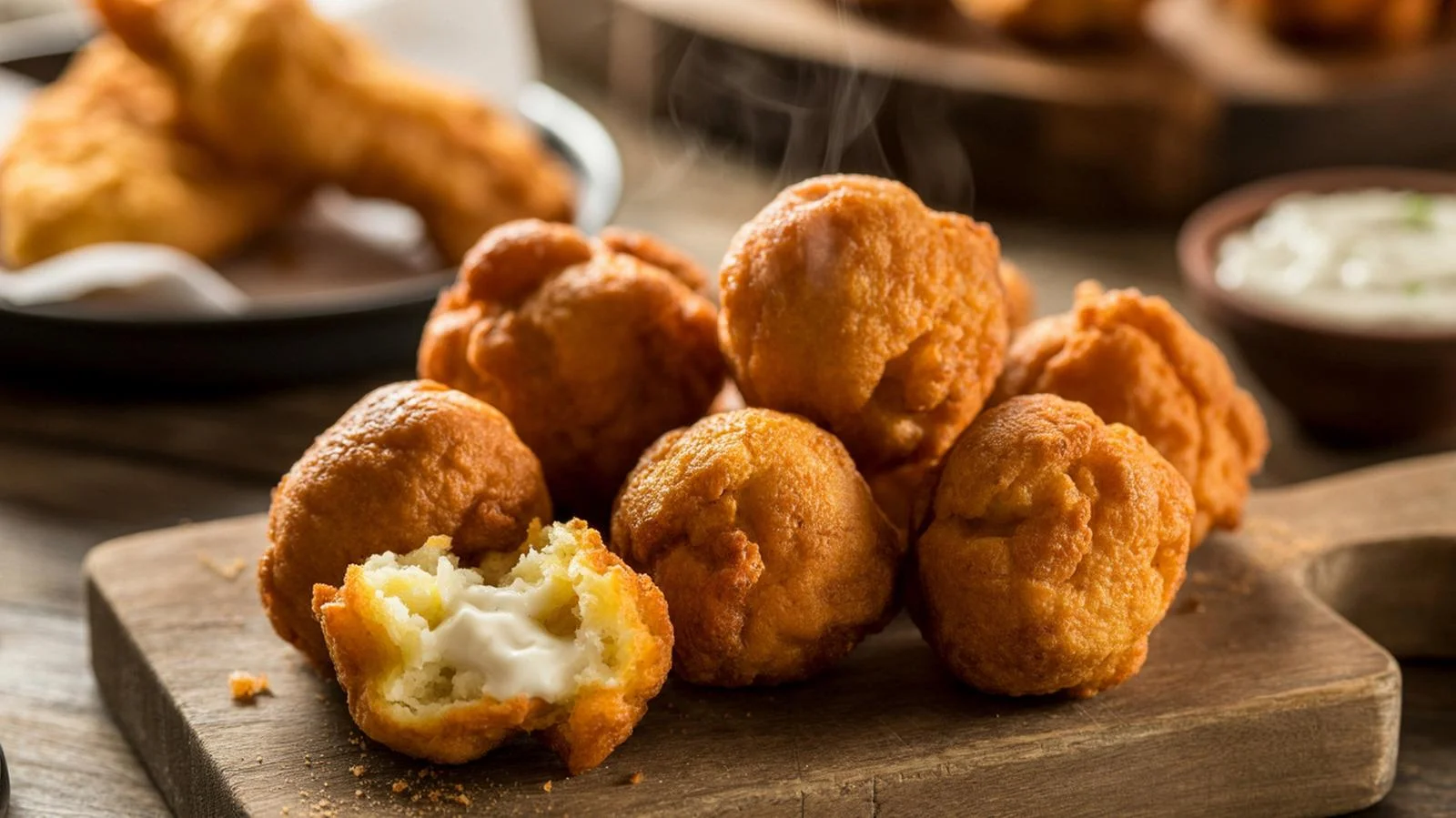 Hush-Puppies w/Honey Butter