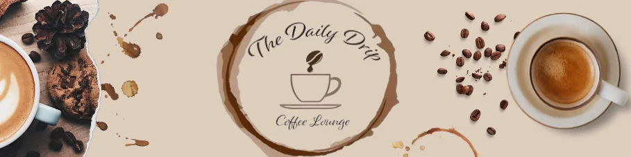 Cozy coffee lounge with latte art and baked goods