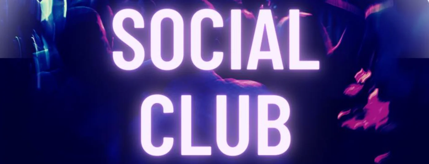 Vibrant nightlife scene at a social club
