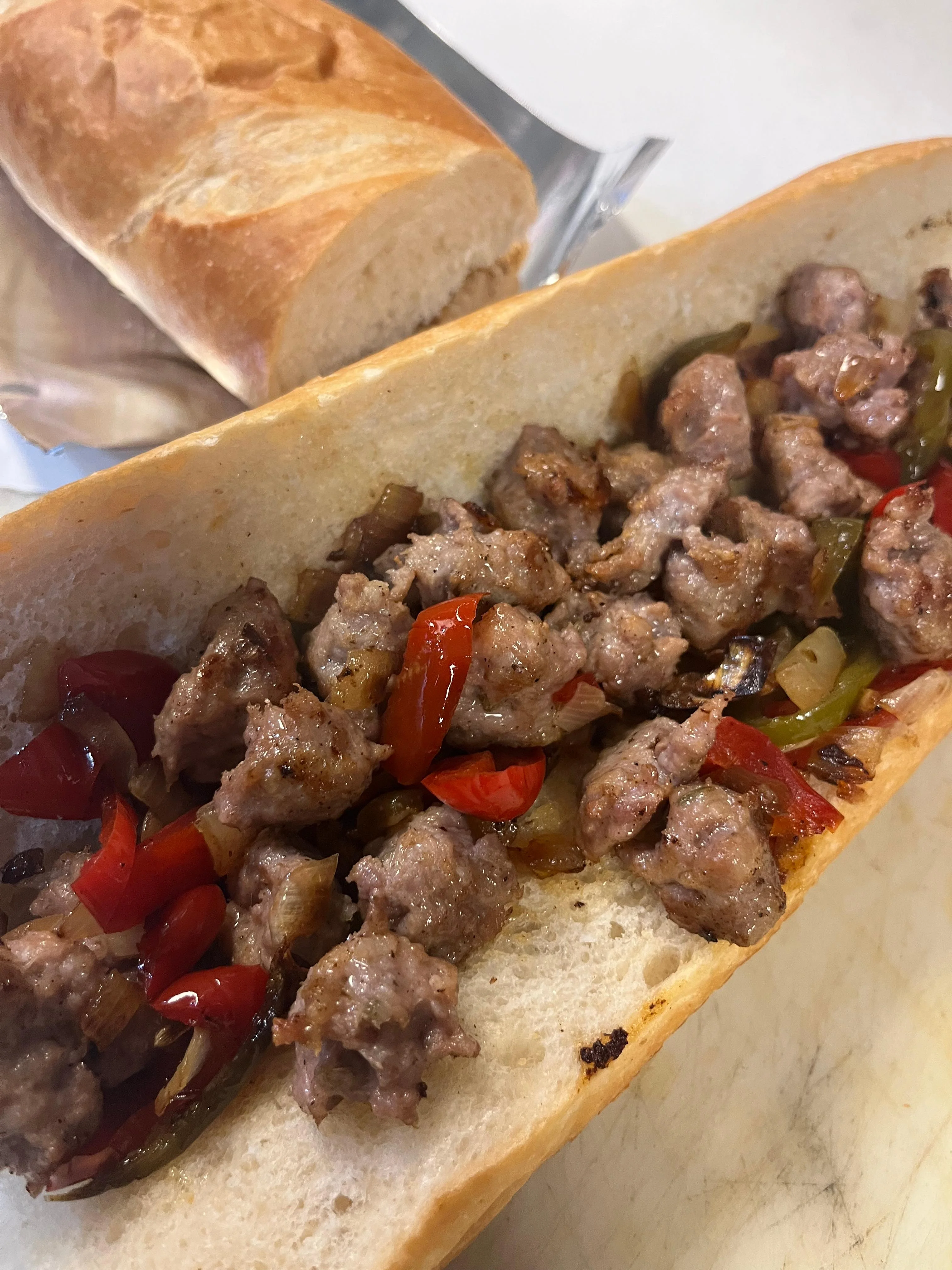 Sausage & Peppers Hoagie