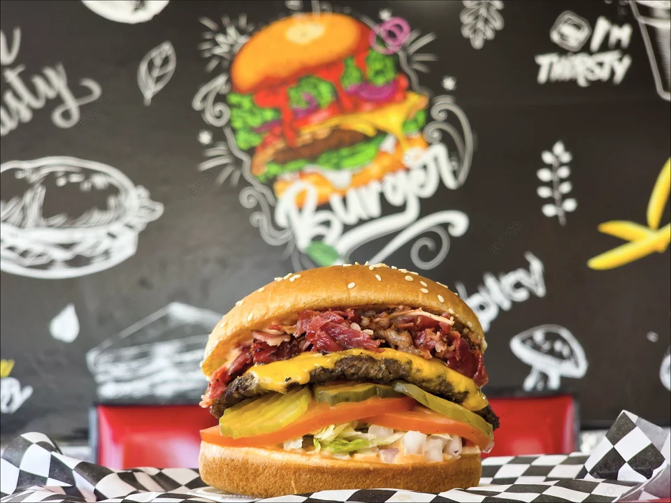 #6 Pastrami Cheese Burger