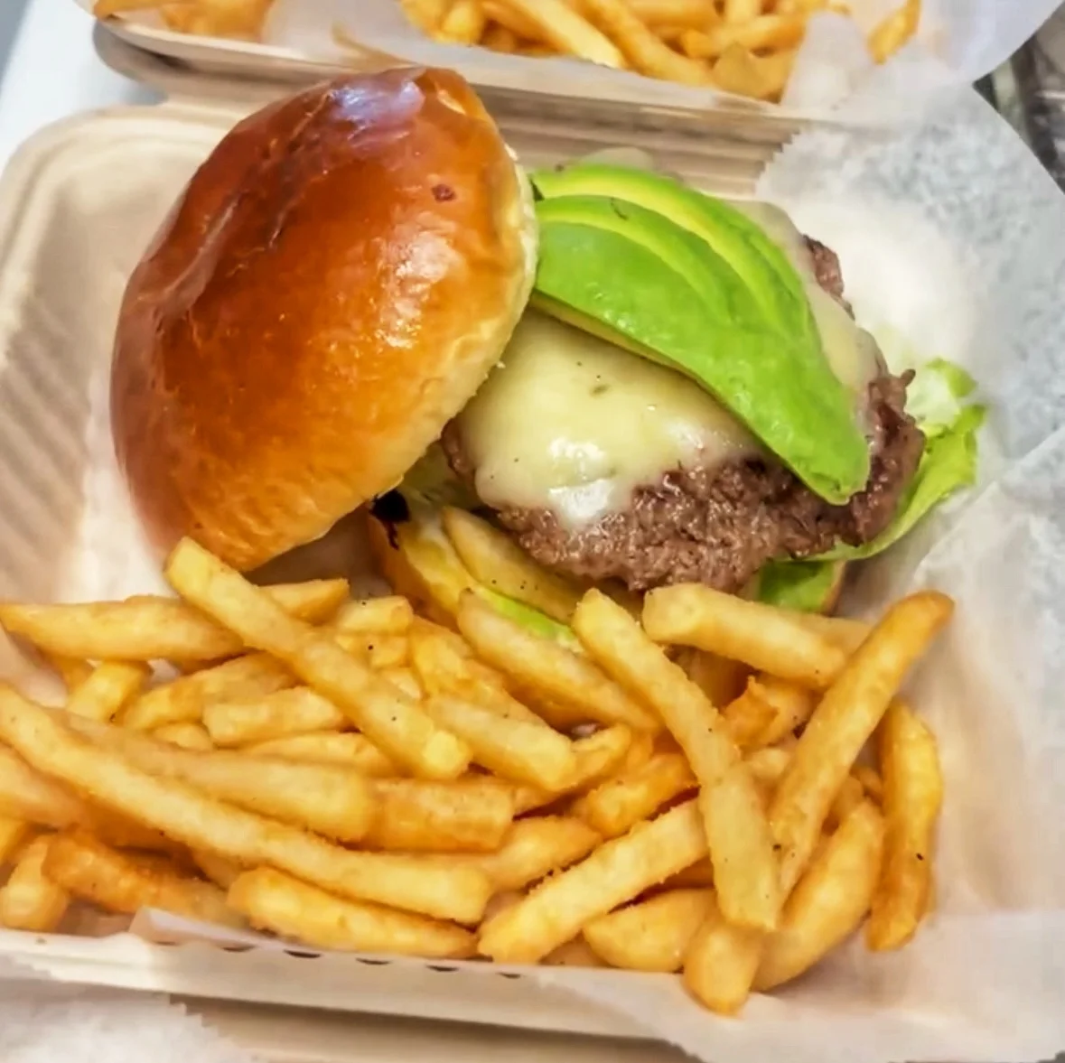 Bacon BBQ burger