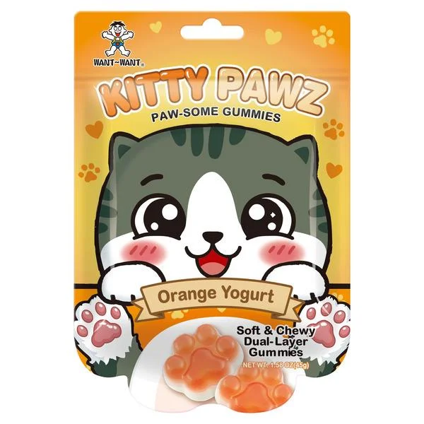 Want Want Gummies Orange