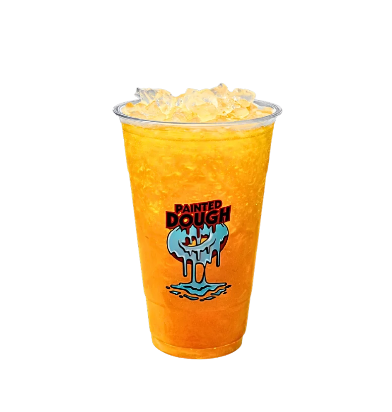 Mango Passion jasmine tea drink