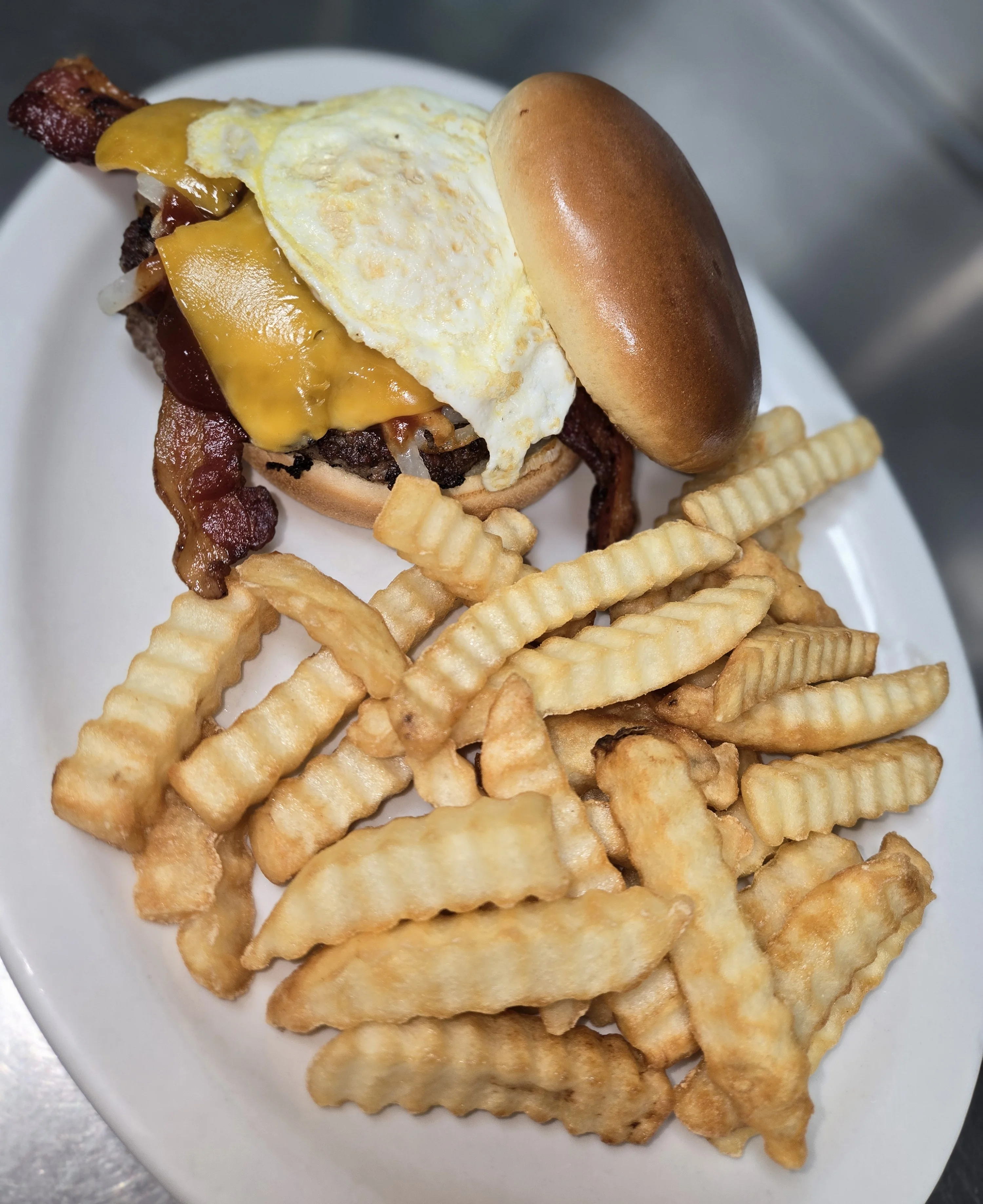 Flame Mushroom Burger
