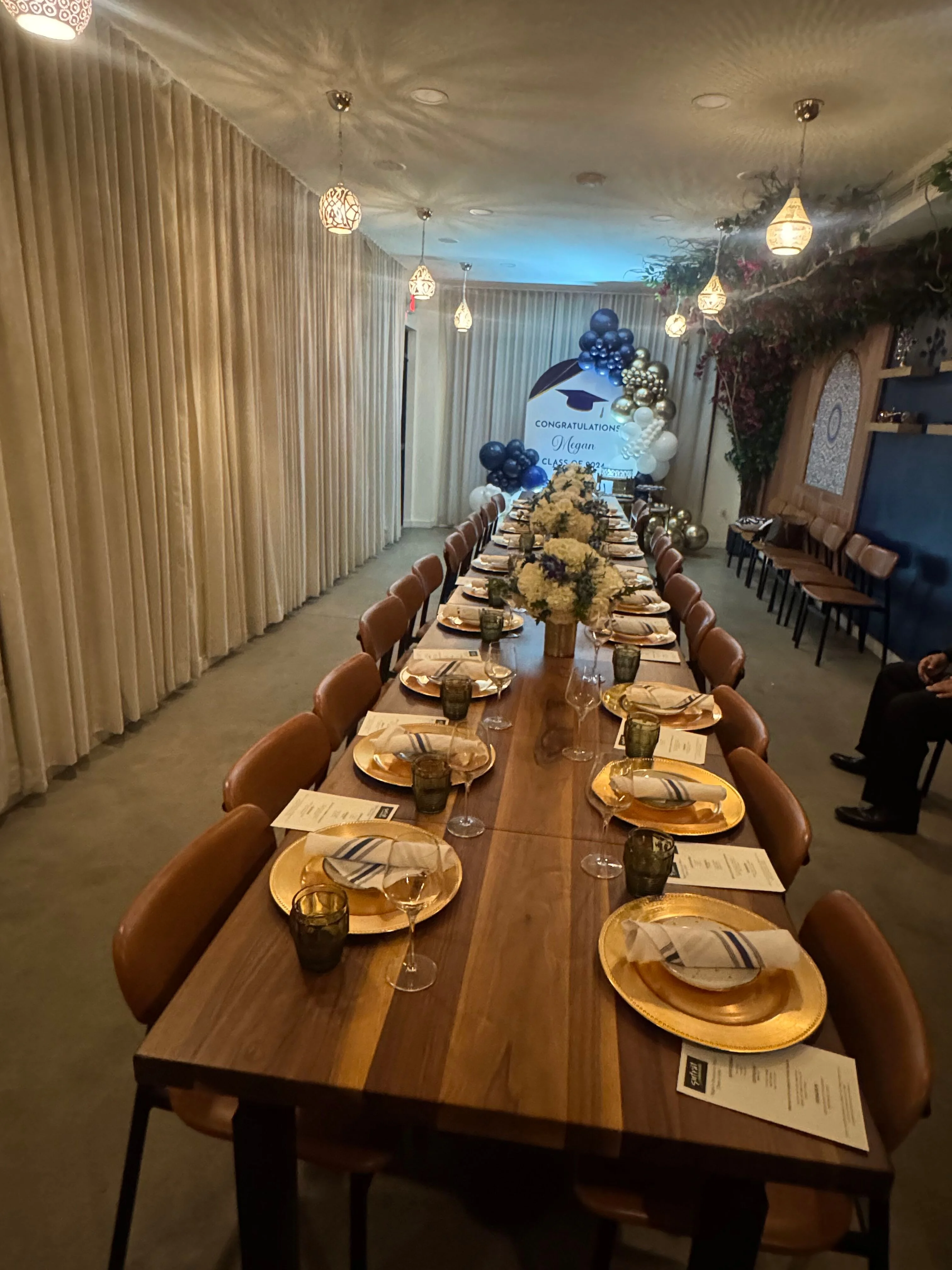 The relaxing ambience of Sufrat Grill