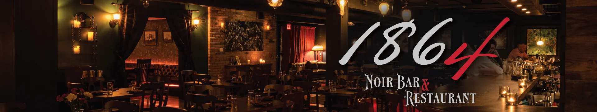 Cozy restaurant interior with warm lighting and elegant decor
