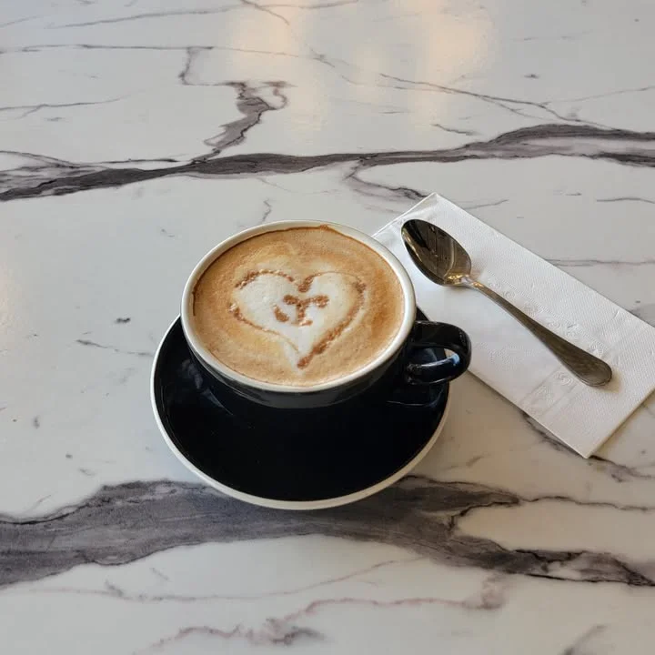 Handcrafted latte