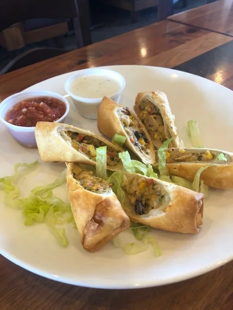 Southwestern Chicken Egg Rolls