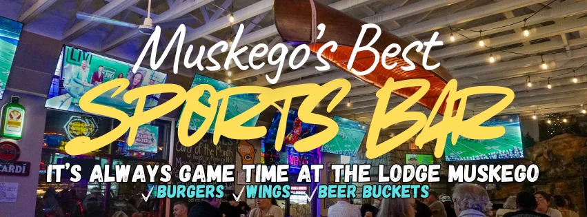 Vibrant sports bar interior with large screens and lively atmosphere