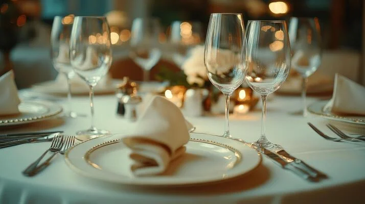 A restaurant chef preparing a dish