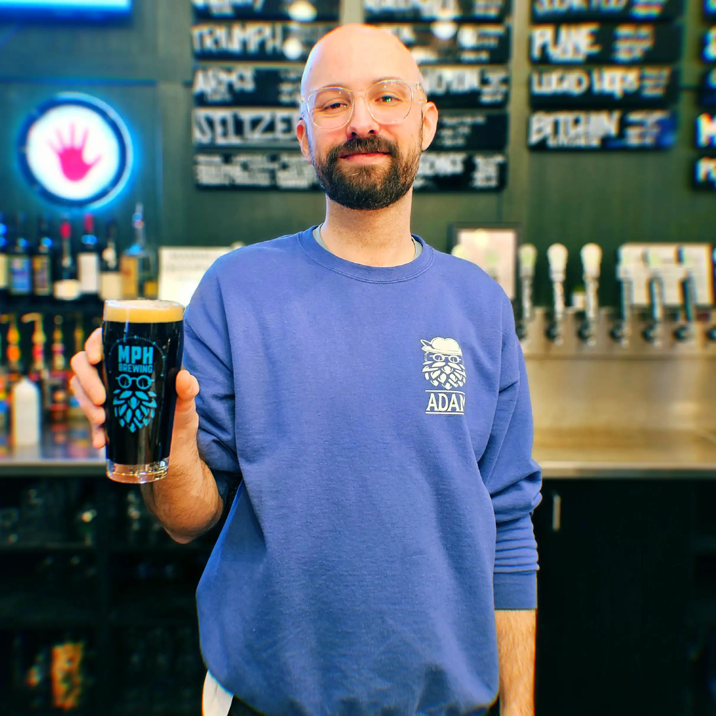 Adam Mayhall Lead Bartender MPH Brewing