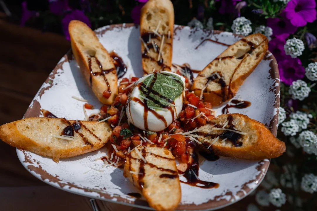 Burrata Bruschetta