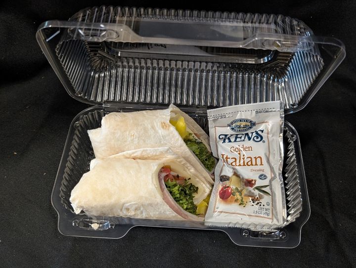 The Breakroom - Cooler Chicken Caesar Wrap Salad -Grab N Go The Breakroom - Cooler Chicken Caesar Wrap Salad -Grab N Go