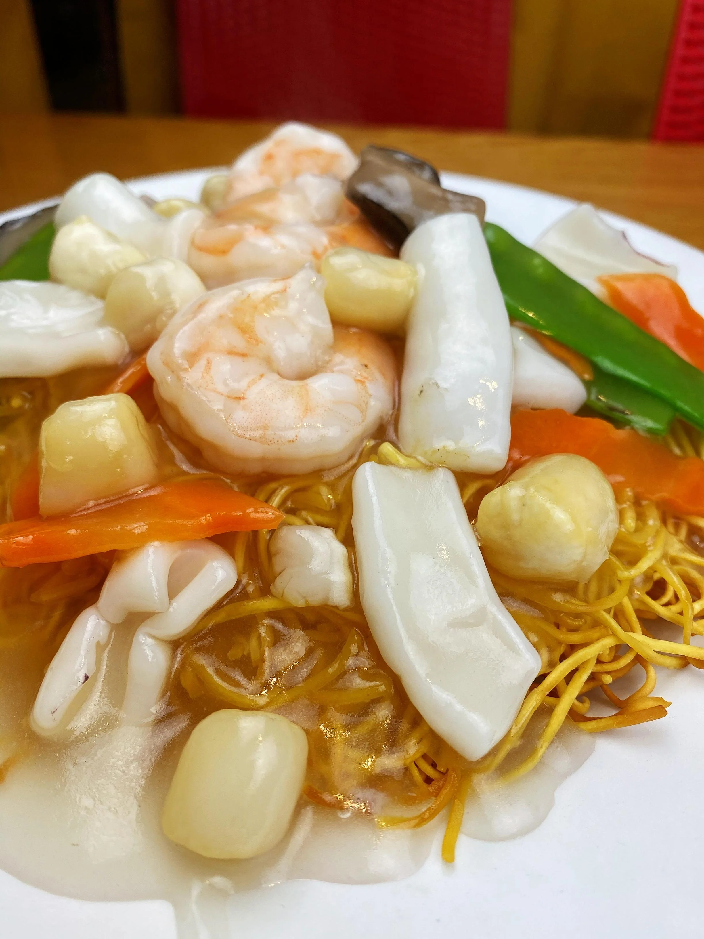海鮮兩面王 Seafood Pan-Fry Noodle