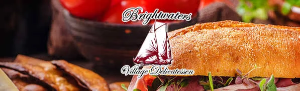 Artisan sandwich from a village delicatessen