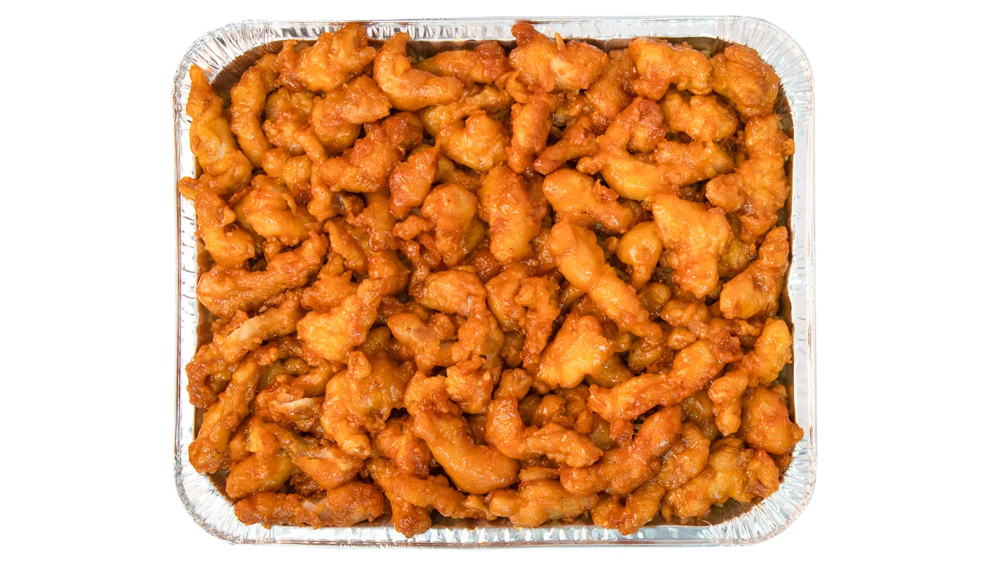 Orange Chicken Plate