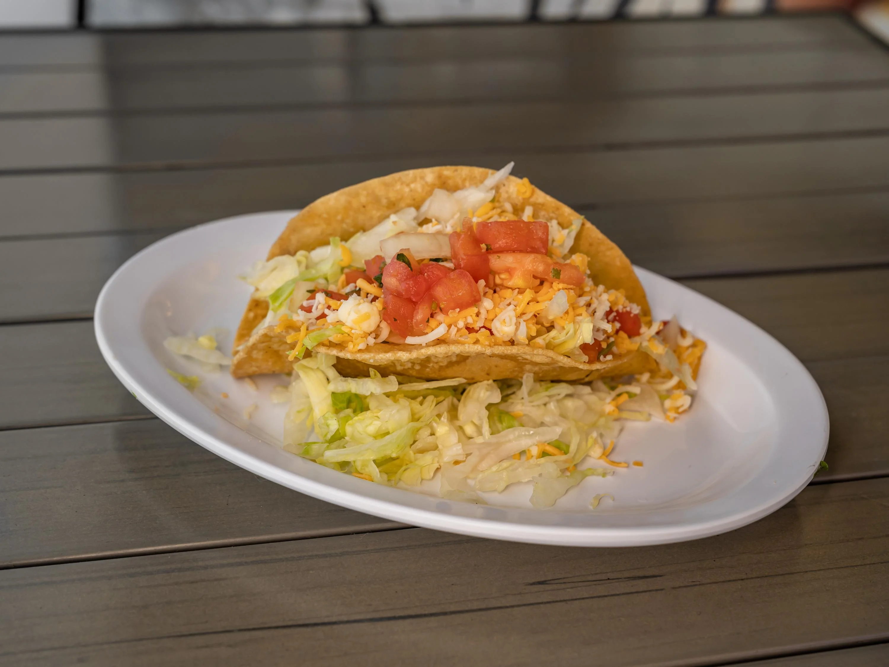 #36 Folded Taco Chicken Shredded