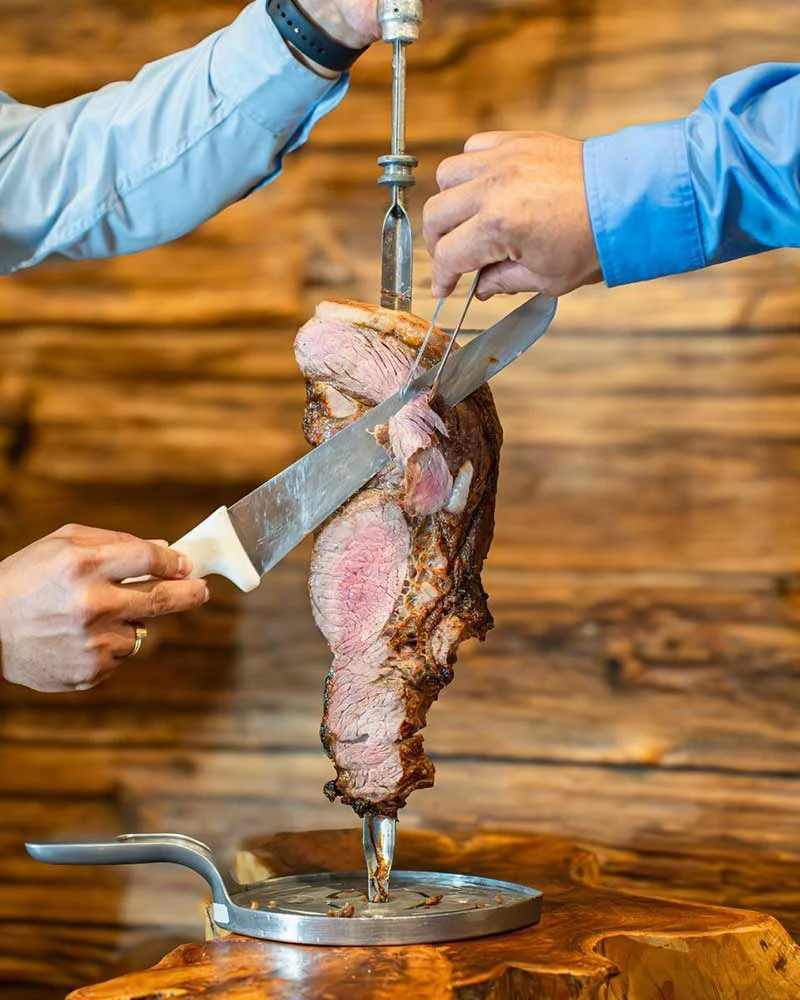 A restaurant chef preparing a dish