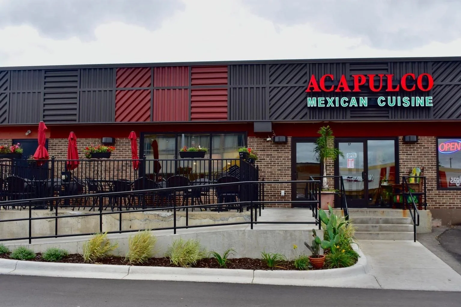 Exterior view of Acapulco Mexican Cuisine restaurant