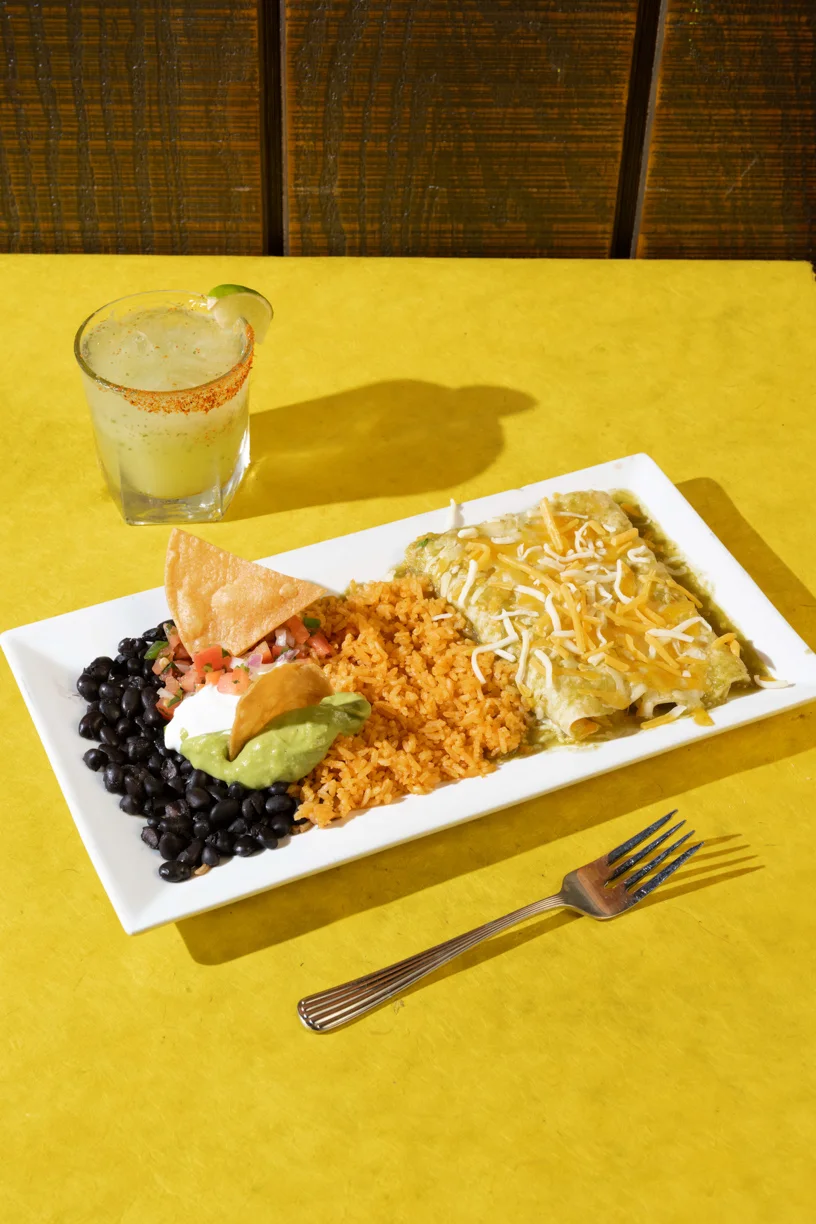 Enchiladas at Friducha Brooklyn