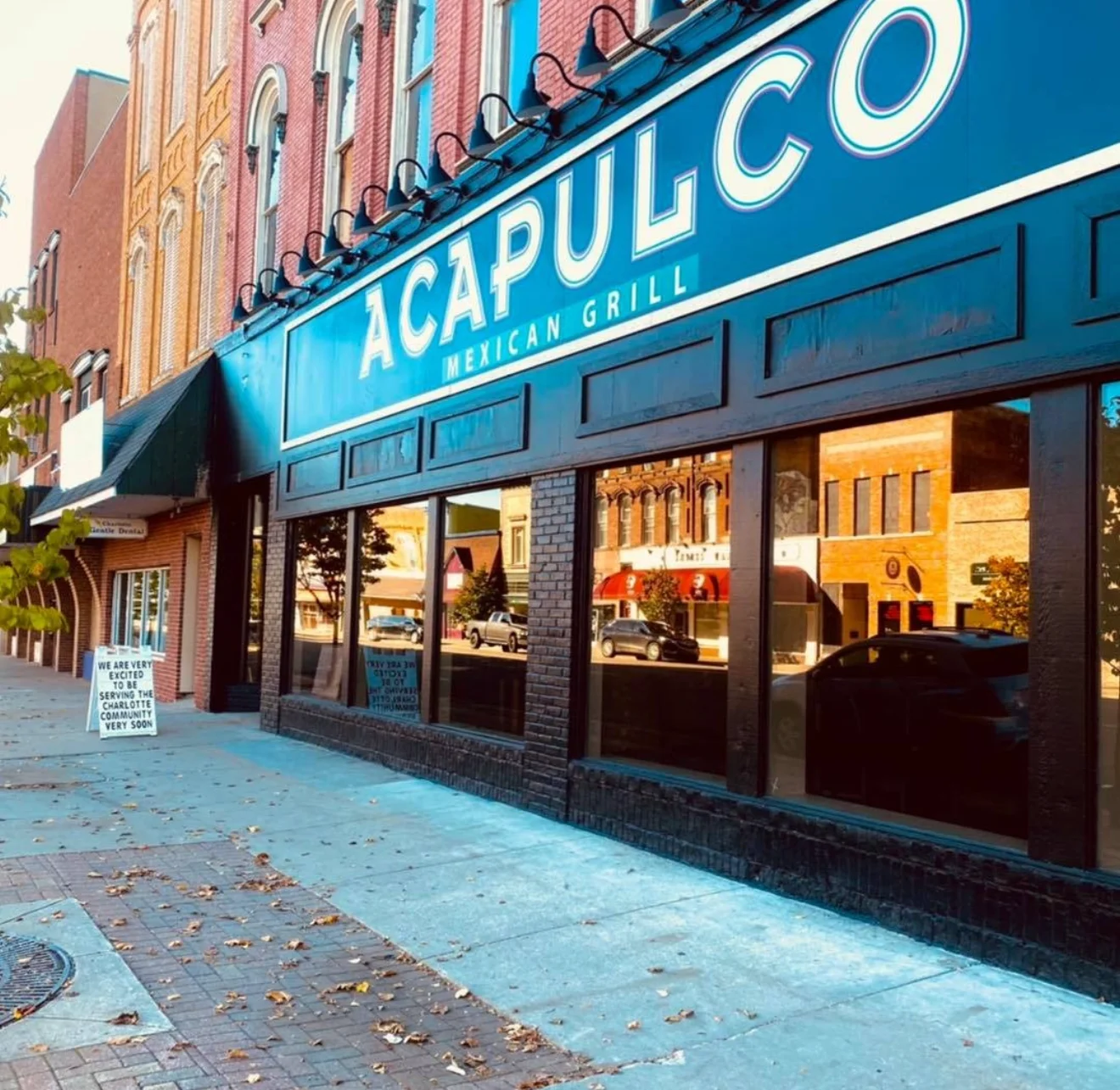 Exterior view of Acapulco Mexican Grill restaurant
