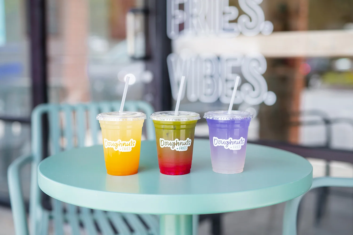Lemonades Outside on Table