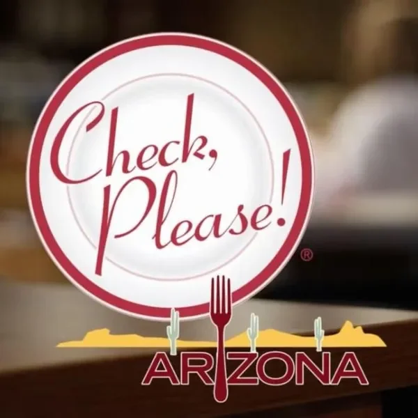 Logo of Check, Please! Arizona restaurant show