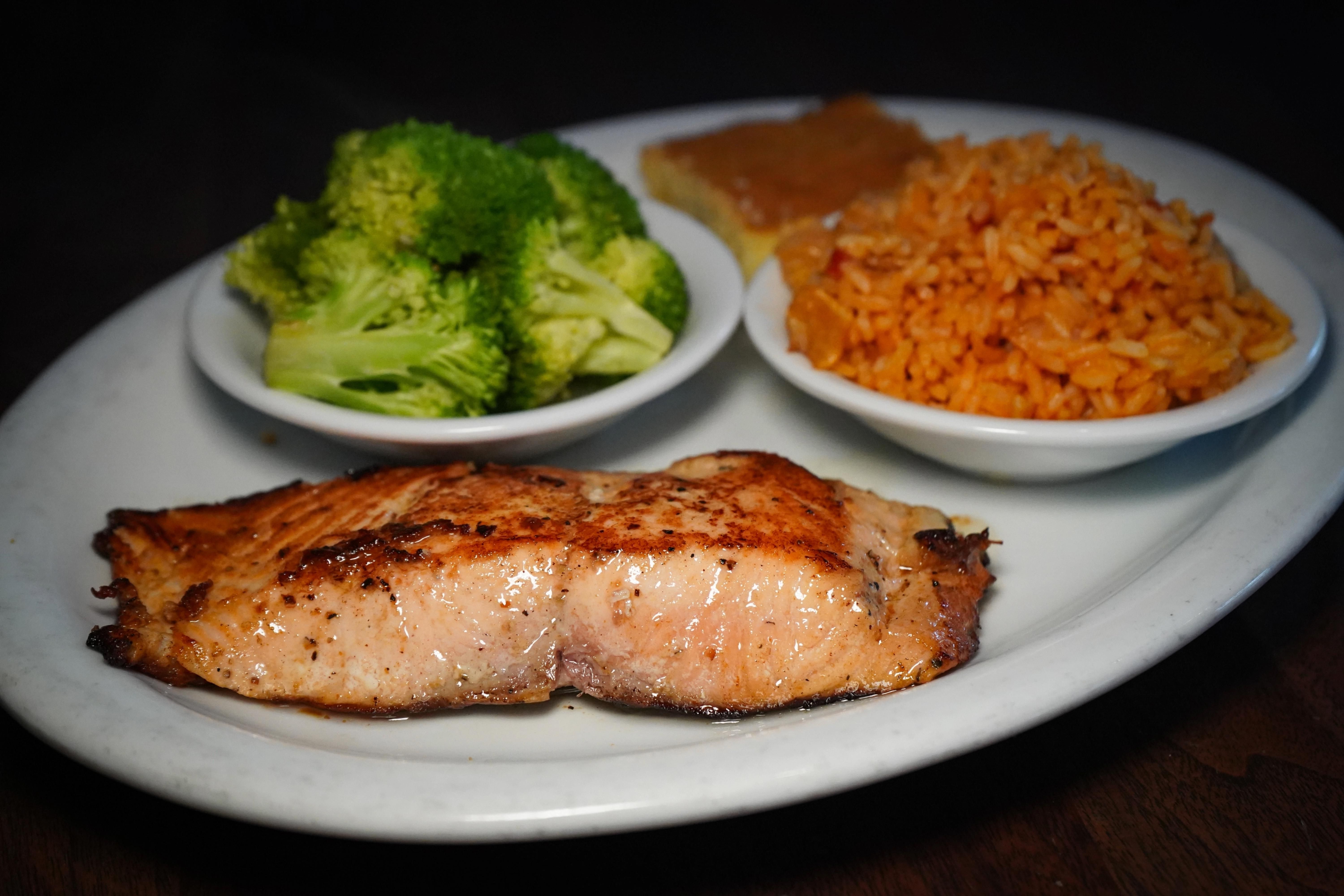 Bourbon Soy Salmon at The Smokehouse