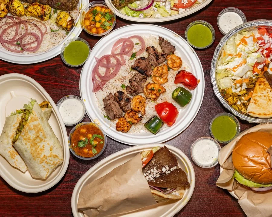 #1 - Koobideh Beef Kabob Platter